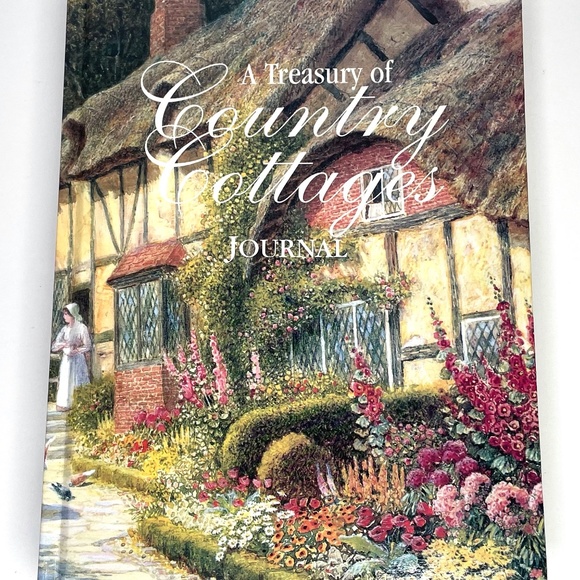 VINTAGE Journal & Address Book Brand New! Treasury Of Country Cottages - Picture 5 of 14